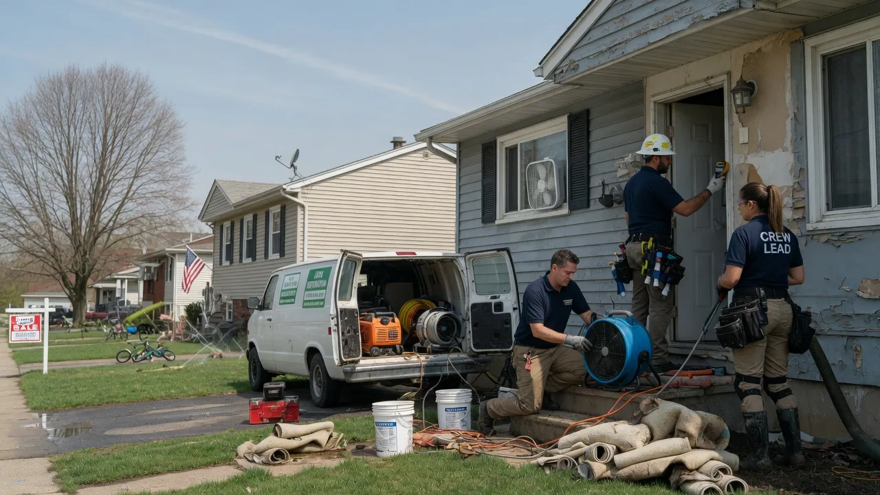 Flood Cleanup in Saint Peter, MN near me