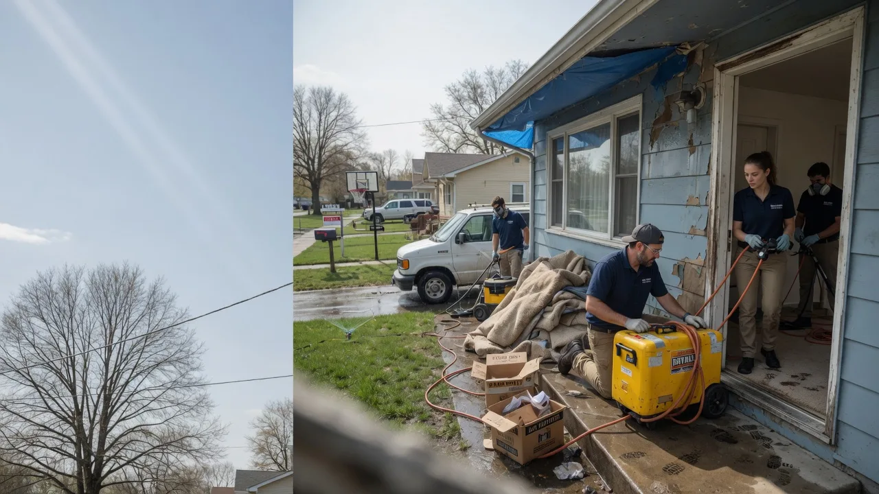 Basement Flood Cleanup in Saint Peter, MN near me